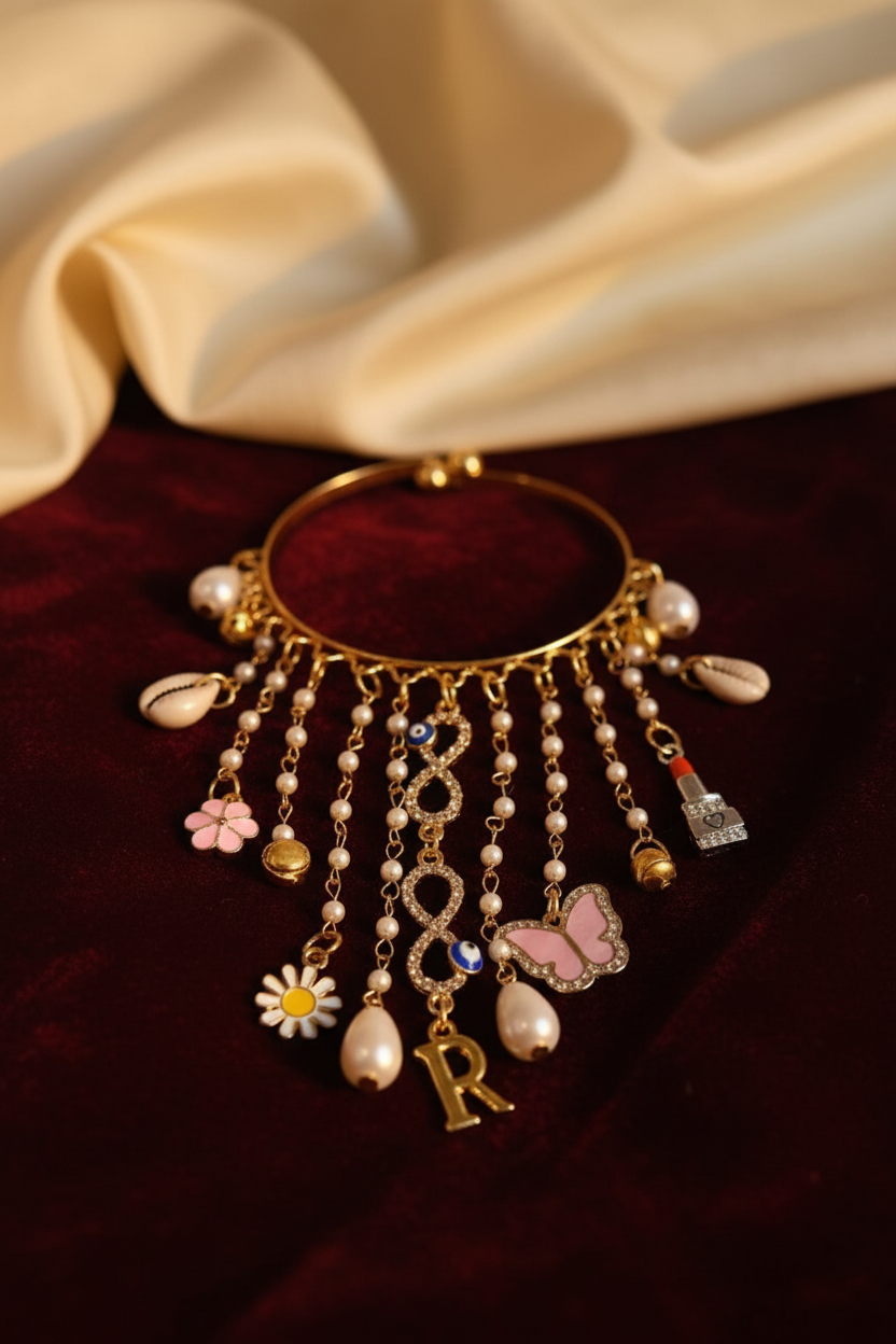 Infinity Charm Bangle by Bloom & Blossom